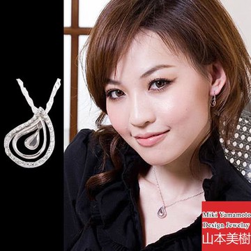 山本美樹 春霑雨露 奧地利水晶項鍊(MIT)