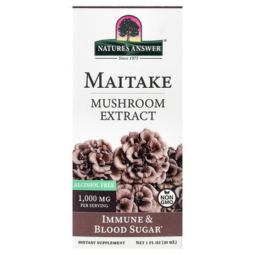 Nature's Answer, Maitake Mushroom Extract, Alcohol Free, 1 fl oz (30 ml)