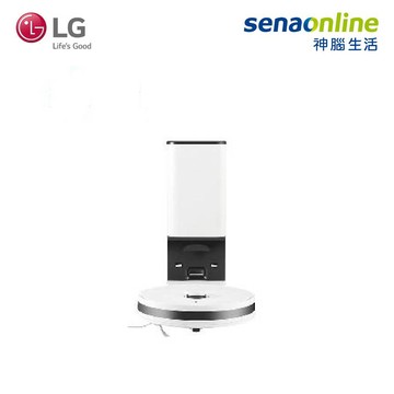 LG R5ULTIMATE1  智慧聯網自動除塵變頻濕拖清潔機器人 雲朵白