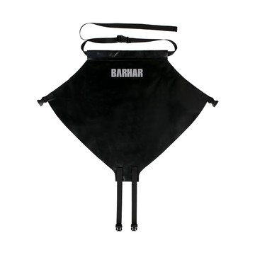 BARHAR 防磨座墊 71x51cm 聚氯乙烯 (pvc) 夾網布  黑色  1個