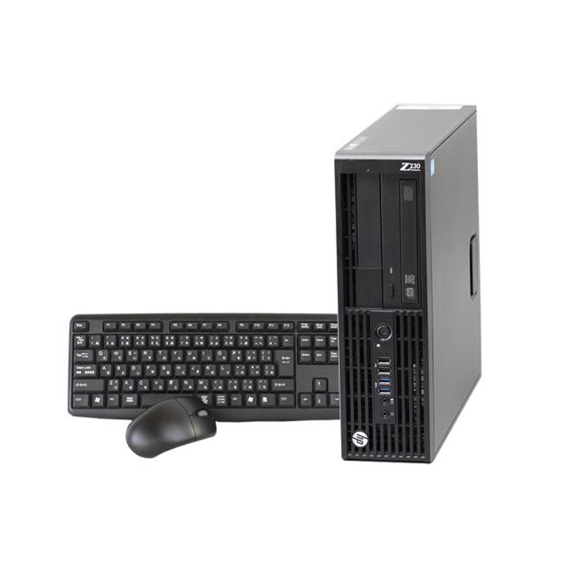 hp ワークステーション Z230 SFF Workstation(SSD新品) 第 Intel Xeon