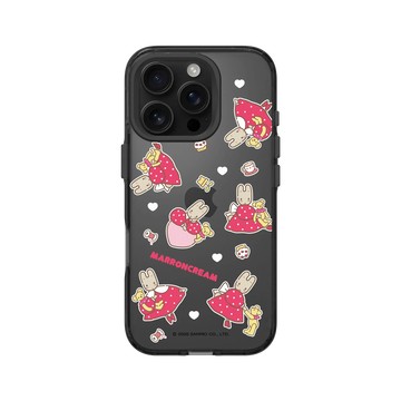 iPhone 16 Pro Clear 酷墨灰 - 三麗鷗-兔媽媽 Marron Cream - 兔媽媽日常