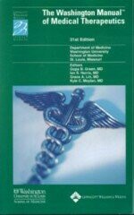 THE WASHINGTON MANUAL OF MEDICAL THERAPEUTICS (31版) GREEN 2004 Wolters Kluwer (LWW)