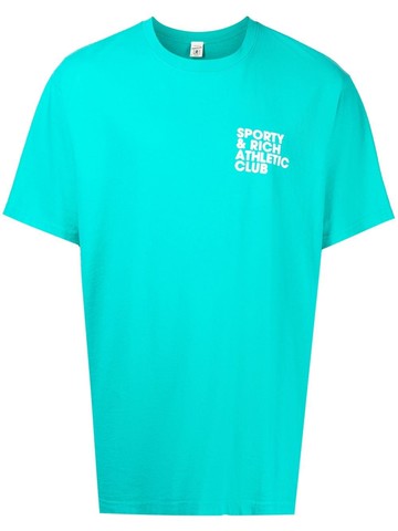 Sporty & Rich - Exercise Often cotton T-shirt - unisex - Cotton - S - Green