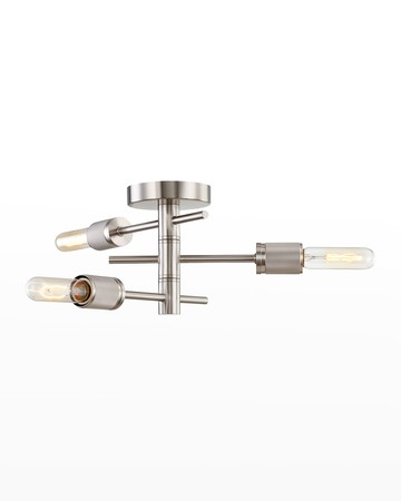 Module 3-Light Semi Flush Mount