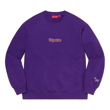Supreme Gonz Logo Crewneck 'Purple Pink'
