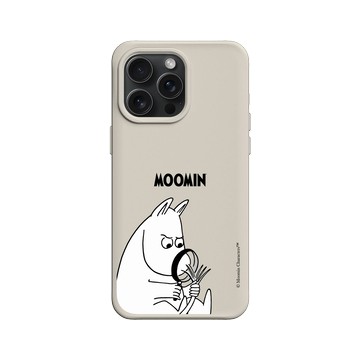 iPhone 15 Pro Max SolidX 貝殼灰 - Moomin - 頭髮分岔了嗎？