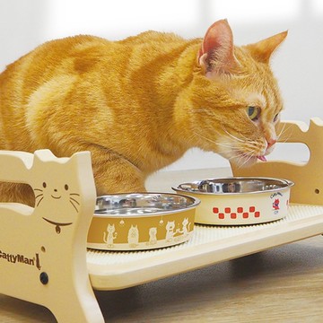 【日本DoggyMan】寵物用食堂不銹鋼止滑碗