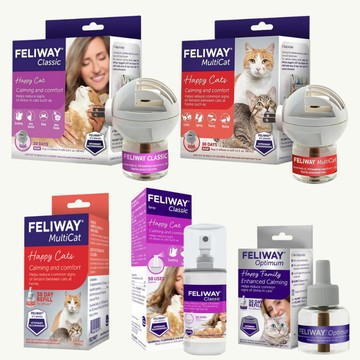 FELIWAY 費利威 貓咪費洛蒙 貓荷爾蒙 插電組 噴劑 補充劑 貓咪 多貓