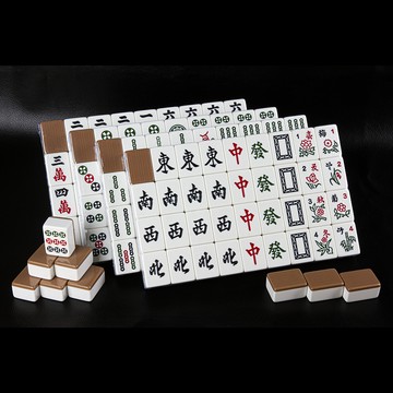 商密特 電動桌專用磁性麻將-奶茶色/台灣標準36規格