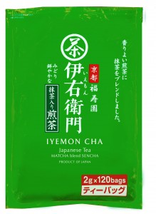 宇治之露 伊右衛門 抹茶入煎茶 茶包 (2g×120包)