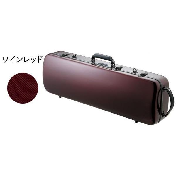 Carbon Mac CFV-1 バイオリン ワインレッド ハードケース 四角タイプ リュック サイズ violin case wine red WRD　北海道 沖縄 離島 同梱 代引き不可