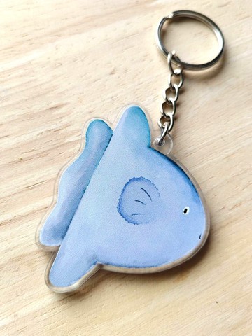 翻車魚鑰匙圈 Mola Mola