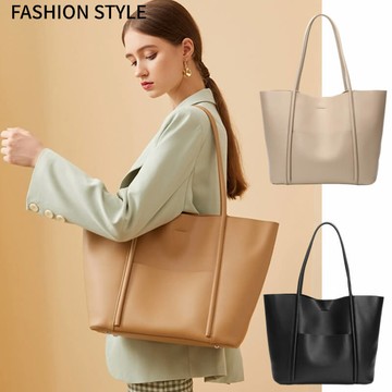 VIVILIAN真皮原創設計大容量多功能通勤托特包