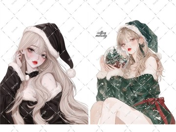 原創貼紙 no.7683 人物貼紙 原創貼紙 人物貼紙 女孩貼紙 原創人物貼紙