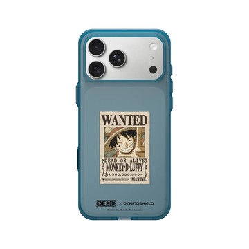 iPhone 17 Pro Max Clear (相機按鈕) 夜幕藍 - 航海王 One Piece - 懸賞金系列-魯夫