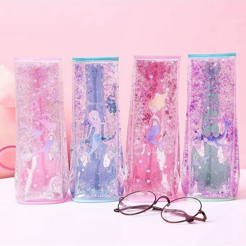 ペンケース ペンポーチ 筆箱 文房具 ラメ入り 人魚 マーメイド 大容量 ファスナー 可愛い かわいい 文具 ペン入れ 女の子 学生 学校 通販 Lineポイント最大0 5 Get Lineショッピング