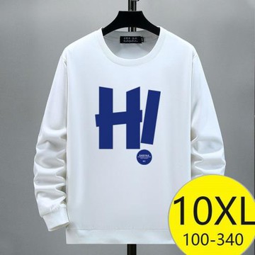 加肥大碼寬松350斤潮胖長袖衛衣