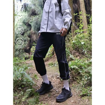 andtime美式長褲【刀鋒】衛褲運動休閑寬松訓練健身籃球直筒褲潮