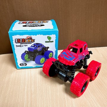 《翔翼玩具》特技車 越野車 汽車 慣性越野警車  慣性磨輪越野車 玩具越野車 賽車 50482 安全標章合格玩具