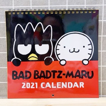 【震撼精品百貨】2021年曆~Bad Badtz-maru_酷企鵝-三麗鷗年曆/行事曆/壁曆/掛曆#57242