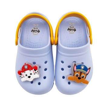 【菲斯質感生活購物】汪汪隊阿奇毛毛電燈涼鞋 童鞋 洞洞鞋 中童鞋 電燈鞋 汪汪隊立大功 涼拖鞋