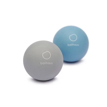Ballhaus｜瑜珈球｜瑜珈療癒球(2入) - 灰 + 藍