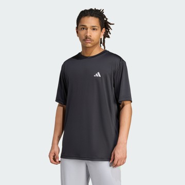 Adidas 愛迪達 TR ESS HP Tee JZ4160 男 T恤 運動上衣 休閒短袖 吸濕排汗 黑 亞版