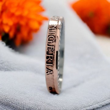 奈及利亞錢幣戒指，奈及利亞女戒，奈及利亞男戒，奈及利亞錢幣戒指