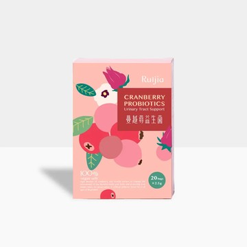 【Ruijia露奇亞】蔓越莓益生菌(20包/盒)