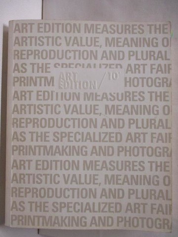【書寶二手書T6／收藏_OM8】ART EDITION 2010