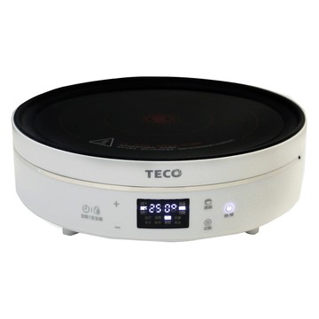 TECO 東元 圓形多段控溫電陶爐  一爐多用不挑鍋具  7段火力調節 精準溫控  YJ1351CB  獨立式