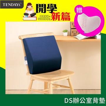 TENDAYS DISCOVERY辦公室背墊(丈青蜜絲絨)