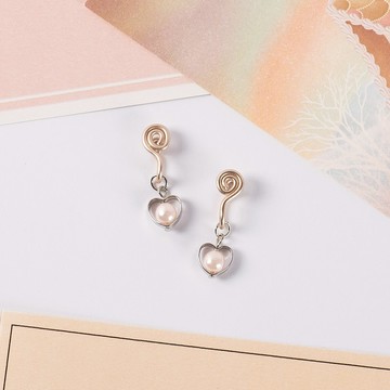 心春 無痛耳夾 / 銀