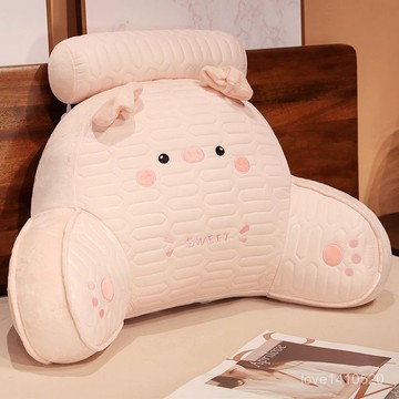 床頭靠墊 床頭靠墊軟包 腰靠枕 涼席靠枕 冰藤坐墊 涼席靠 冰絲乳膠床頭靠墊軟包護腰靠枕大靠背孕㛿沙髮抱枕床上看書枕頭夏