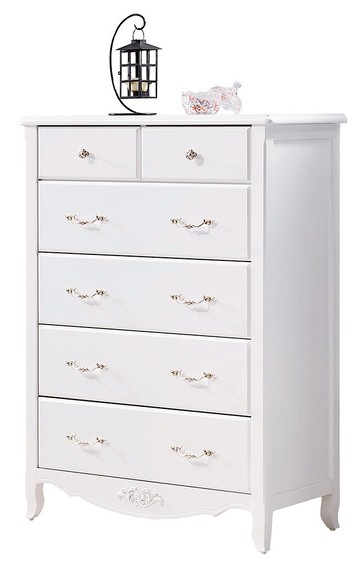 【歐風別館】艾莉五斗櫃【基隆至台中免運費】