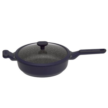 SILWA 西華 瑞士 黑岩不沾深煎鍋  1個  28cm