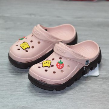 向往的生活同款洞洞鞋女歐陽娜娜吳昕包頭拖鞋厚底防滑沙灘鞋涼鞋