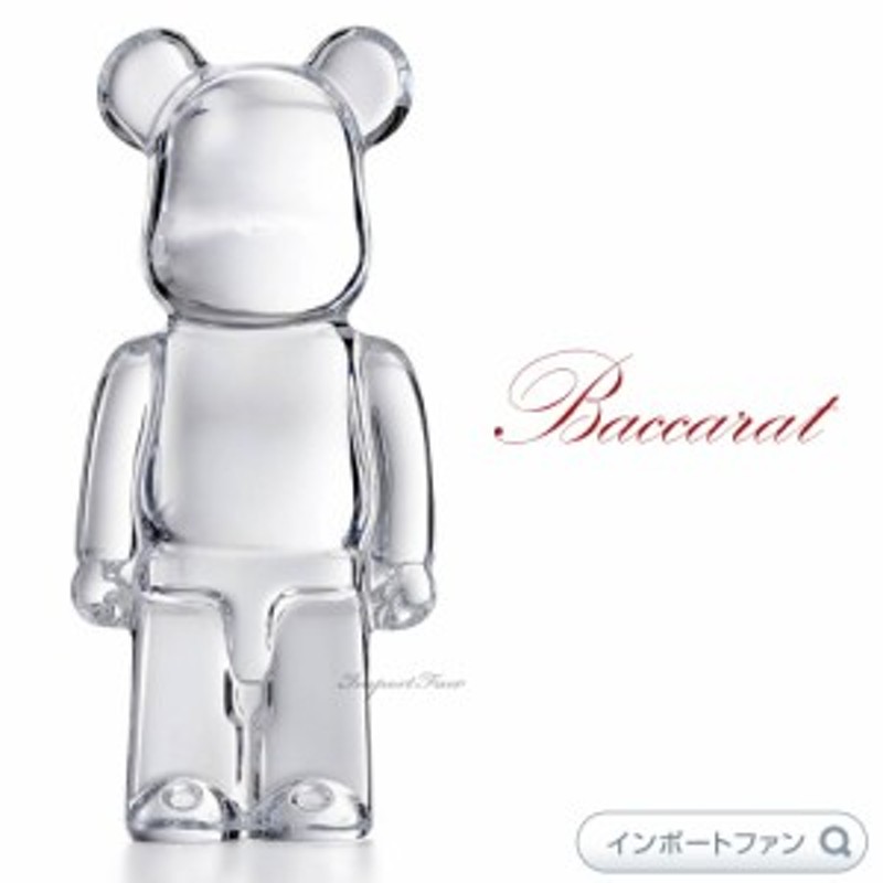 バカラ ベアブリック クリスタル くま 熊 BE@RBRICK クリア Baccarat Crystal Be@rbrick Clear  2813551 置物 ギフト プレゼント | LINEブランドカタログ