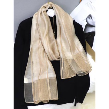 時尚刺繡女婚禮旗袍披肩夏季真絲