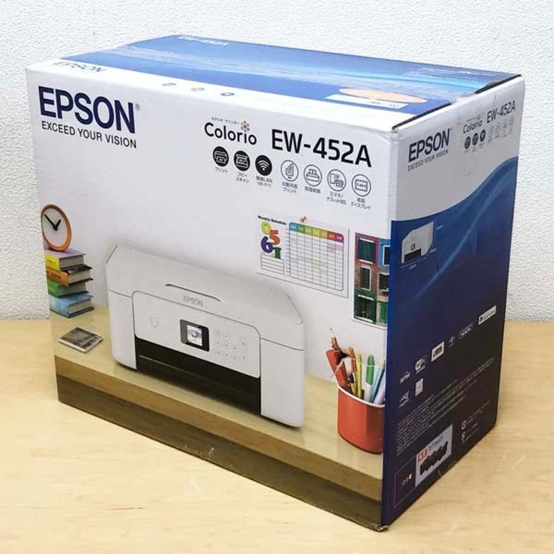 未使用】EPSON EW 452A インクジェットプリンター - PC周辺機器