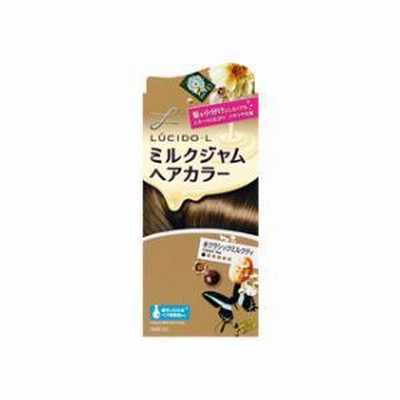 ルシードエル ミルクジャムヘアカラー ＃クラシックミルクティ マンダム 返品種別A