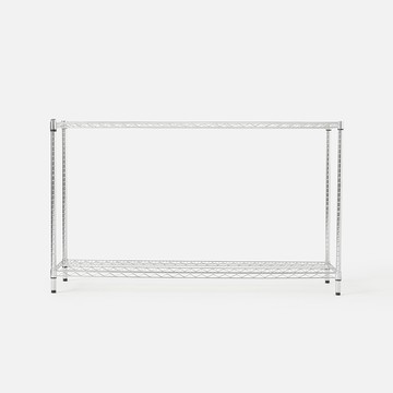 (組合) 特力屋 耐重型鍍鉻二層架 152x46x90cm