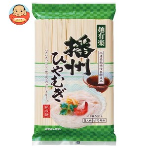 麺有楽 播州ひやむぎ 500g×20袋入×(2ケース)｜ 送料無料