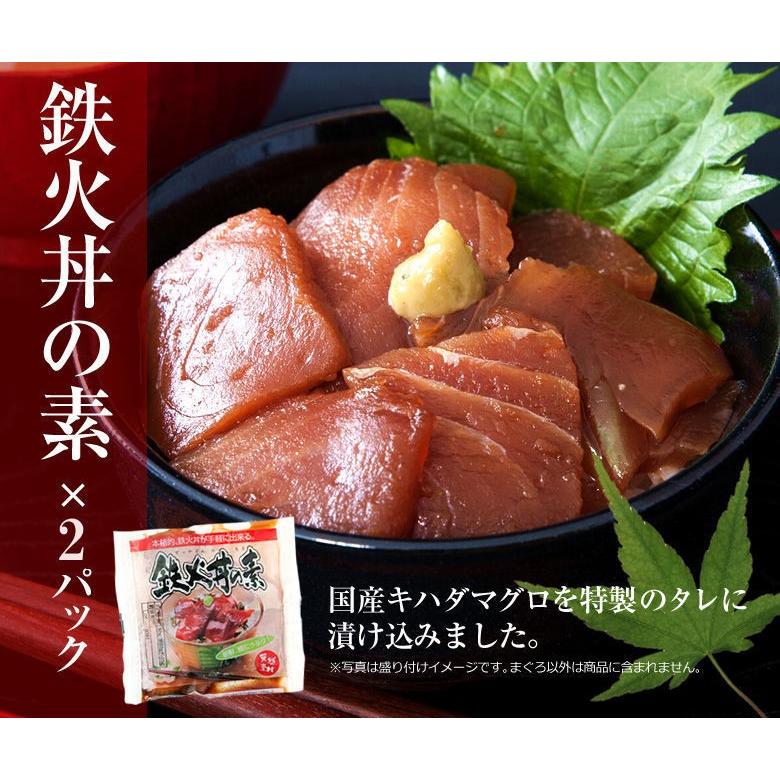 マグロ丼 4種×5P 計20食 マグロ漬け ねぎとろ びんちょうマグロ 炙りまぐろ 海鮮丼 まぐろ 送料無料 プレミアム