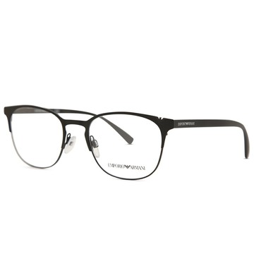 EMPORIO ARMANI 亞曼尼 輕量設計 時尚複合光學眼鏡 EA1059 3001 霧黑 公司貨
