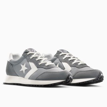 Converse 休閒鞋 Omega Trainer 男鞋 女鞋 灰 白 麂皮 復古 A13470C