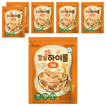 韓國 ivenet 穀物卷  柑橘風味  50g  6包