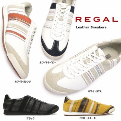 リーガル スニーカー メンズ 66MR レザー レトロ 本革 REGAL 66MR