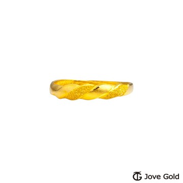 【JoveGold漾金飾】風情黃金戒指